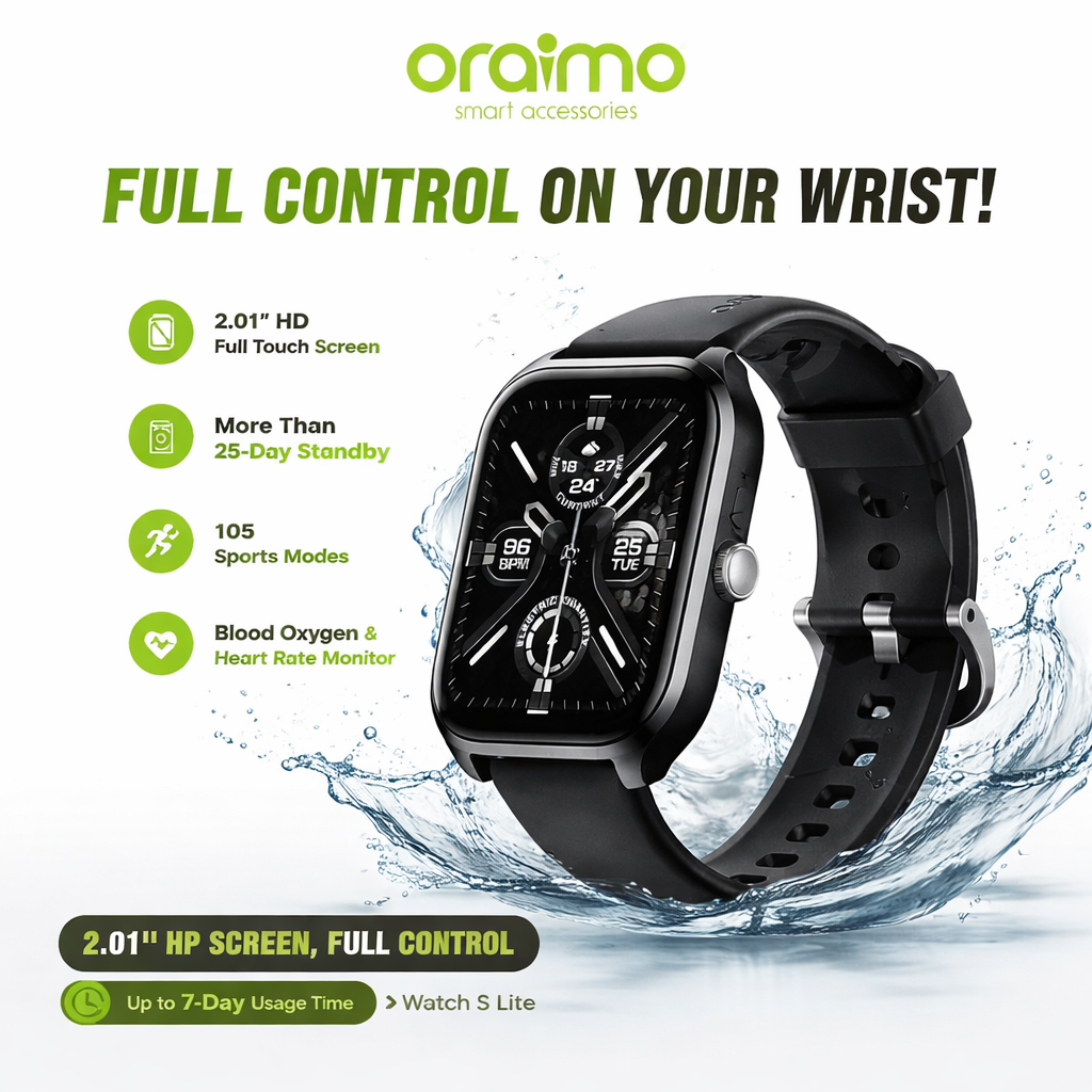 Oraimo Watch 5 Lite Smart Watch OSW-804