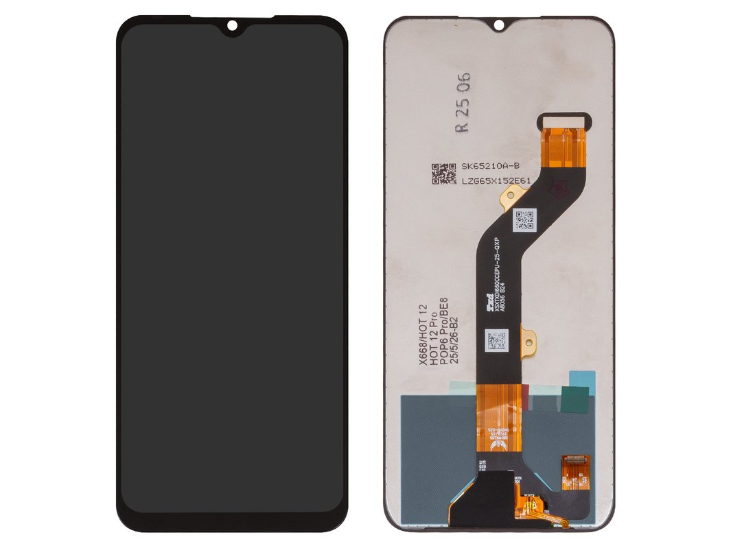 TECNO Pop 6 Pro | BE8 | BE8i | Infinix Hot 12 Pro | X668C | S18 LCD Display Touch Screen Replacement – Premium Quality