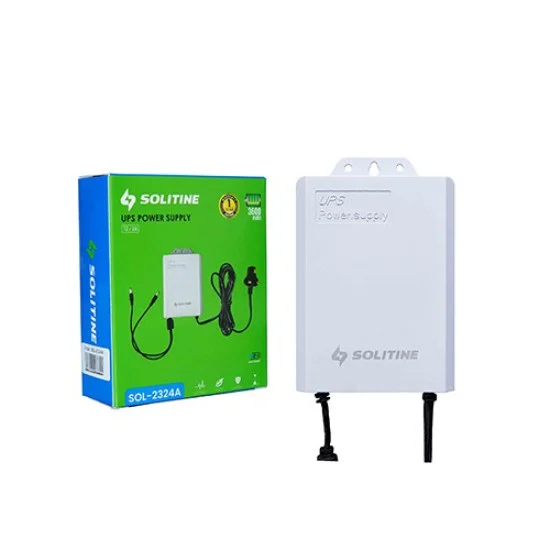 Solitine SOL-2324A 12V 2A Mini DC UPS – Reliable Backup Power Solution